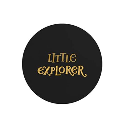 Questo Casa, Round Digital Printed Mouse Pad, Non-Slip Base, for Office and Home, Diameter:22cm