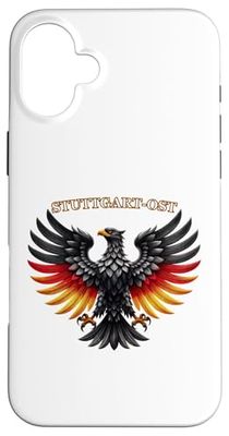 Stuttgart-Ost Deutsch Deutschland German Souvenir Artikel Custodia per iPhone 16 Plus