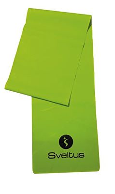 Sveltus latex band medium volwassenen, unisex, groen, één maat