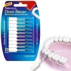 Tre confezioni di spazzole interdentali senza fili dentali di Denti-brush