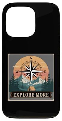 Esplora altro Compass Adventure Graphic Custodia per iPhone 13 Pro