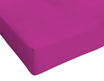 Max color lakan 25 cm hörn, fuchsia, dubbel