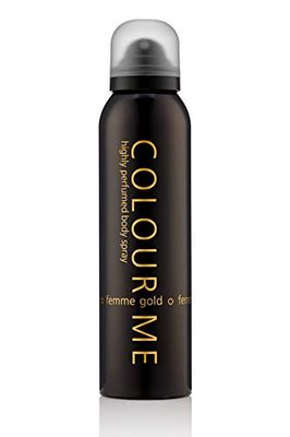 COLOUR ME Gold Femme Parfum pour femme. Spray corporel 150 ml, Parfum de luxe - Parfum pour femme, Parfum pour femme longue durée par Milton-Lloyd