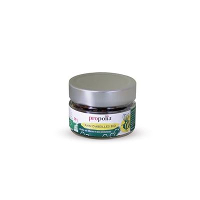 PROPOLIA - Bio - Pain d'abeilles - 100% pollen fermenté - Système immunitaire, Digestion et Vitalité - 50g