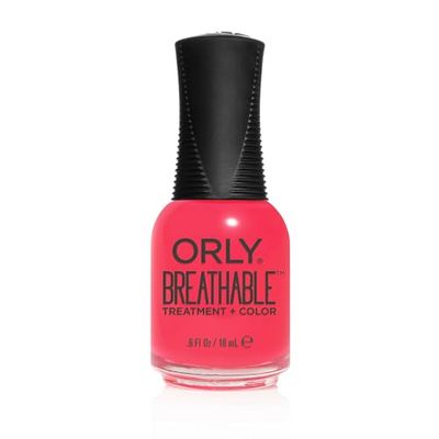 ORLY Breathable Treatment + Colour | Prevents Chipping And Peeling For Long Lasting Manicures | No Top Or Basecoat Needed | Easy To Apply (Pep In Your Step 18ml)