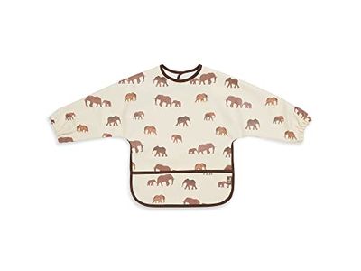 Jollein 029-869-66029 vattentät haklapp med ärmar Savannah beige