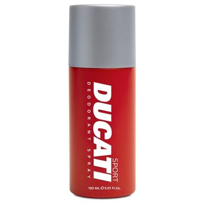 DIAMOND INTERNATIONAL DUCATI | Sport - Deodorante Uomo Spray, Fragranza Decisa e di Forte Carattere, Deodorante Ducati Spray con Fragranza Legnosa e Orientale, Made in Italy, 150 ml