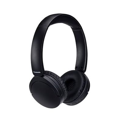 Panasonic RB-HF630BE-K Street Wireless Headset, Over-Ear, Inbyggd Mikrofon, Bluetooth 5.3, Multipoint, Sväng, Upp till 72 timmars batteritid, USB-C, Svart