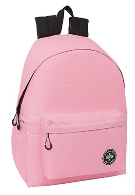 Safta Munich TEEN - Sac à dos pour ordinateur portable 14,1", idéal pour les jeunes de différents âges, confortable et polyvalent, qualité et résistance, 31 x 13 x 43 cm, couleur rose, rose, Estándar,