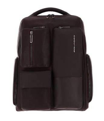 PIQUADRO Ca5886w116 Mochila Ronnie Fast-Check Porta PC 15.6'', marrón, Talla única para Hombre