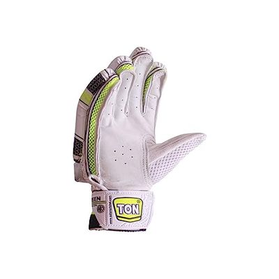 SS TON Power Plus Cricket Batting Gloves | Flerfärgad | Storlek: Pojkar | För Right-Hand Batsman