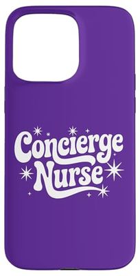 Popular Concierge Nurse Nursing Student Graduate Case for iPhone 15 Pro Max