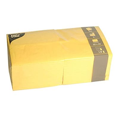 Papstar, Tovaglioli di Carta a 3 veli, 33 x 33 cm, 250 pz.