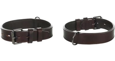 Denver halsband, groot, bruin, M/L, 44-54 cm, 40 mm