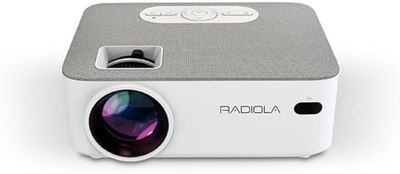 RAVP250 Beamer LED HD 720P, Bluetooth, resolutie 1280 x 720p, HDMI compatibel Radiola