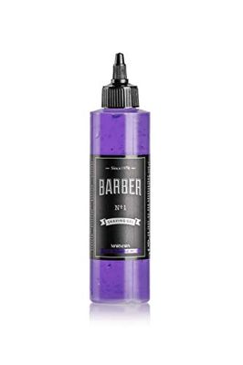Marmara Barber Shaving Gel Men 250ml Rasoir Transparent Hommes Rasage Hommes non-mousseux rasage précis des contours de la barbe utilisable avec chaque rasoir rasoir hommes (Shaving Gel No.1)