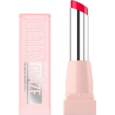 Maybelline New York Lifter Glaze, Lip Balm, formulated with Hyaluronic Acid & Acerola Cherry Extract, for up to 24H hydration, ultra-comfortable feel (Shade: Cherry Swirl)