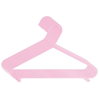 Bieco Cabides bebé 8 peças rosa | comprimento aprox. 30 cm | Cabides infantis bebé | cabides para crianças | cabides roupa bebé recém-nascidos cabides bebé cabide bebé bebé cabides bebé bebé pequenos