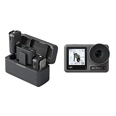 DJI Osmo Action 3 Combo Standard Mic (2 TX + 1 RX + custodia di ricarica)