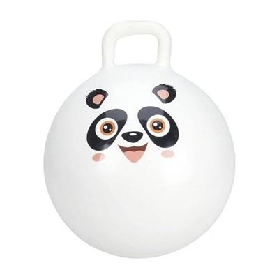 Wellhome Skippy Ball willekeurig design met stof, Ø 55 cm