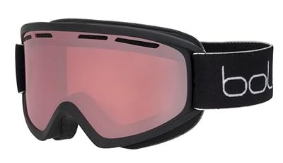 bollé - FREEZE PLUS Black Matte - Vermillon Gun Cat 2, maska narciarska, średnia, dla dorosłych