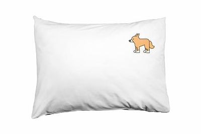 Bona Basics Housse de Coussin décorative, Polyester, white-417, 35 x 50 cm