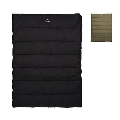 TETON Sports Sacco a Pelo Evergreen, Doppio Largo Unisex, Notte/Olive Mammoth, 20F Mammoth