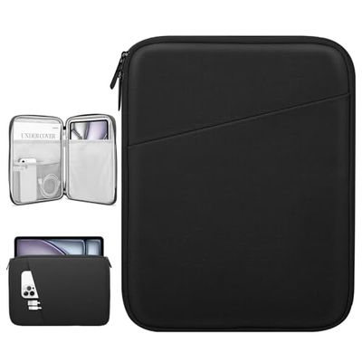 Dadanism Draaghoes voor 12,9 inch tablet, iPad Pro 12,9 inch M2 6e/5e/4e/3e generatie, iPad Pro 13 inch M4 2024, iPad Air 13 inch 2024, Samsung Galaxy Tab S9 FE+/S8+/S7 FE/S7+, 12,4 inch, zwart