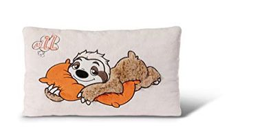 NICI- Cojín de peluche, Color blanco (43491)
