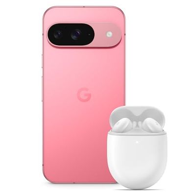 Google Pixel 9 - Smartphone Android sbloccato con Gemini, fotocamera avanzata, batteria con 24 ore di autonomia e display Actua da 6,3" - Rosa peonia, 256GB+Buds A