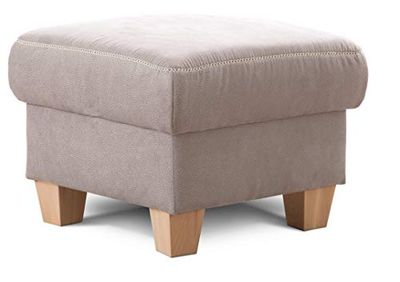 CAVADORE Taburete Wisconsin/sofá de Taburete, Asiento, o Soporte Banco con Espacio en Estilo rústico