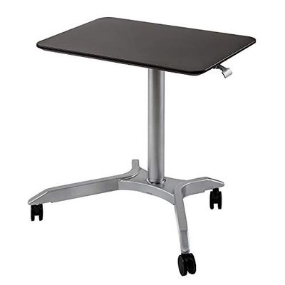 Seville Classics Airlift Sit Stand Mobile Desk - Bureaux (713,7 mm, 497,8 mm, 68,8 cm, 106,4 cm, 15,7 kg)