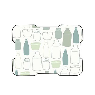 Bonamaison, Digital Printed Mouse Pad, Non-Slip Base, for Office and Home, Size: 22 x 18 cm