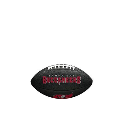 Wilson Mini NFL Team Soft Touch, Ball Unisex-Youth, Black