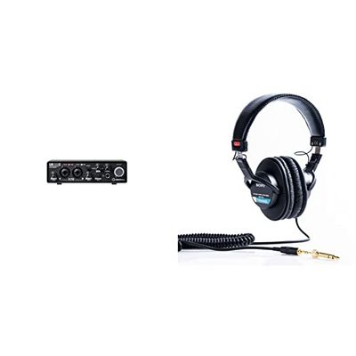 Steinberg UR22C USB 3.0 Audio-Interface incl MIDI I/O & iPad connectivity and Sony MDR-7506/1 Professional Headphone, Black,Pack of 1