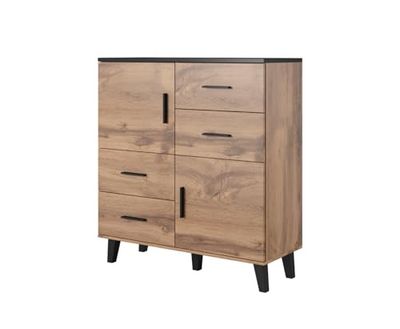 Cama KOMODA LOTTA 110 2D4S WOT B bufet salle à manger 2 porty