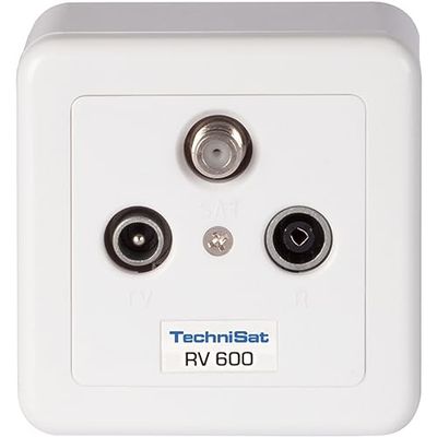 TechniSat TechniPro RV 600-13 Boîte de Sortie Blanc – Caisse enregistreuse