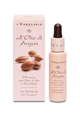 L'Erbolario olejek arganowy (czysty) do twarzy, szyi i dekoltu, 1 opakowanie (1 x 28 ml)