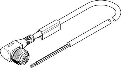 Festo 567843 Modèle Nebu-m12 W5-k-2.5-le5 Câble de connexion