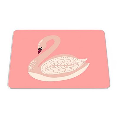 Bonamaison, Tappetino per mouse rettangolare, con stampa digitale, antiscivolo, per ufficio e casa, dimensioni: 22 x 18 cm