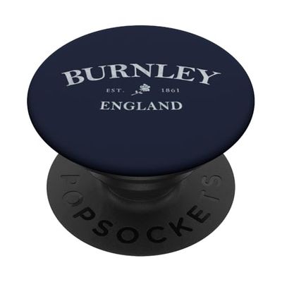 Burnley England | Burnley UK Impresión gráfica PopSockets PopGrip Adhesivo