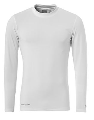 uhlsport BASELAYER voetbal lange mouw vest onderlaag top vest compressie shirt functioneel shirt lange mouw voor voetbal indoor outdoor sportschool joggen