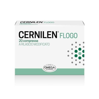 Omega Pharma - Cernilen Flogo, Integratore Alimentare con Graminex G63, Favorisce la Funzionalità delle Vie Urinarie - 20 Compresse