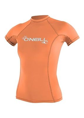 O'Neill Wetsuits Vrouwen WMS Basic Skins korte mouw Rash Guard Shirt