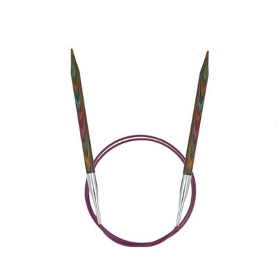 KnitPro KP21342 Symphonie Aiguille Circulaire Fixe Bois Multicolore 22 x 0,7 x 12,5 cm