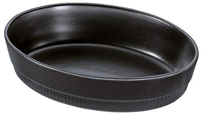 Spring Cazuela ovalada para horno (26 cm), color negro