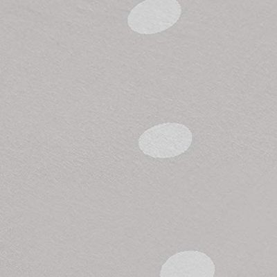 Canterbury grijs hoeslaken en kussensloop, wit, 120 x 200 + 50 x 80 cm