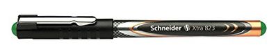 Schneider Xtra 823 Multicolore - stylos roller (Stick pen, Multicolore, Vert, Thin)