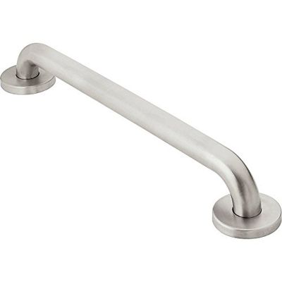 Moen R8718P 18-Inch Bathroom Grab Bar, Peened