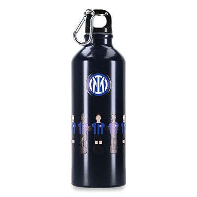 Inter - Gourde thermique en acier pour enfants, 300 ml, collection exclusive de football Balilla, bouteille pour école et sport, garde les boissons froides - Produit officiel FC International Milano